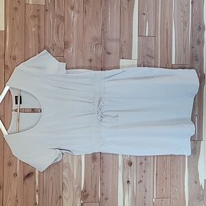 32 Degrees Cool Dress, Size M, Tan, Cream, Pockets